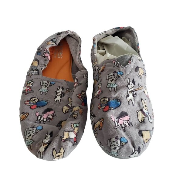 BOB’S for Dogs from Skechers Size 9.5 Dog Memory Foam Slip-On Loafer Women - Picture 1 of 7